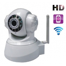 Mega Pixel H.264 Pan-Tilt Wifi Wireless Home Use Baby Camera with Motion Detection Mobile View and 2-Way Audio